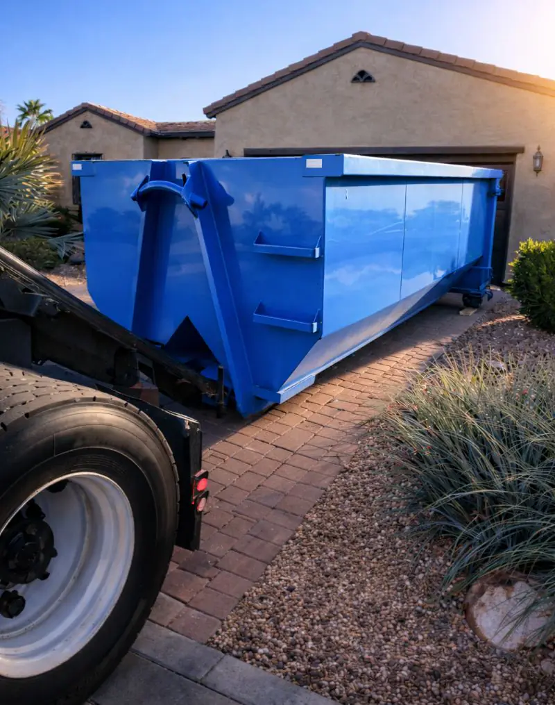 Affordable dumpster rental service for home remodels in phoenix